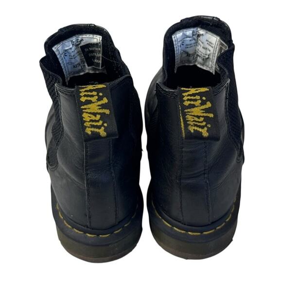 DR MARTEN’S Ambassador Black Leather Chelsea Combat Boots Men’s 8 Women’s 9 main image 4